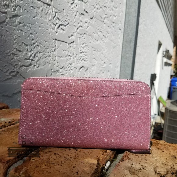 Kate Spade Lola Glitter Large Continental pink - Picture 6 of 11